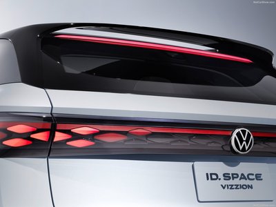 Volkswagen ID Space Vizzion Concept 2019 Poster with Hanger