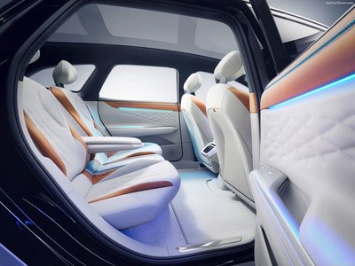 Volkswagen ID Space Vizzion Concept 2019 canvas poster
