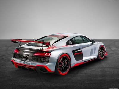 Audi R8 LMS GT4 2020 Poster with Hanger