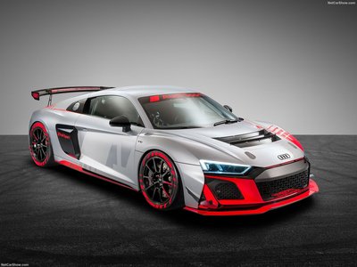 Audi R8 LMS GT4 2020 Poster with Hanger
