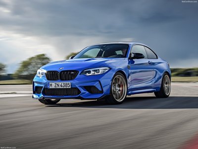 BMW M2 CS 2020 Poster with Hanger