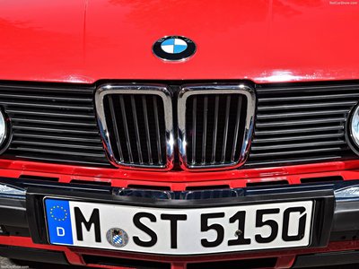 BMW 5-Series 1983 metal framed poster