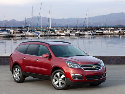 Chevrolet Traverse 2013 Poster with Hanger