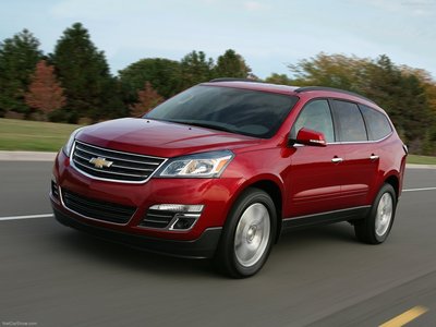 Chevrolet Traverse 2013 Poster with Hanger