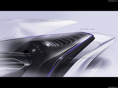 Kia Futuron Concept 2019 metal framed poster