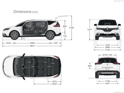 Renault Espace 2020 Poster with Hanger