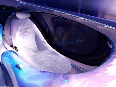 Mercedes-Benz Vision Avtr Concept 2020 metal framed poster