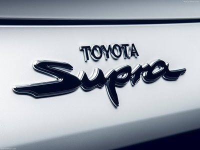 Toyota Supra 2.0L Turbo 2020 canvas poster