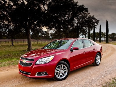 Chevrolet Malibu ECO 2013 Poster with Hanger