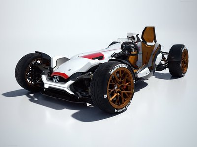 Honda Project 2and4 Concept 2015 Poster with Hanger