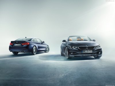 Alpina BMW D4 Bi-Turbo 2018 canvas poster