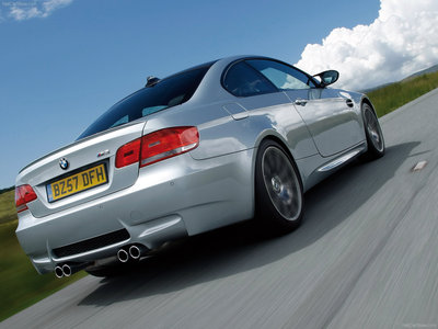 BMW M3 Coupe [UK] 2008 canvas poster