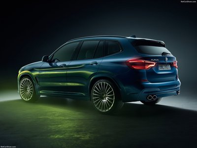 Alpina BMW XD3 2018 Poster with Hanger