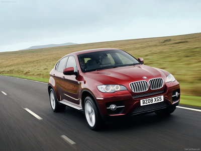 BMW X6 [UK] 2009 canvas poster