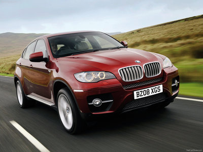 BMW X6 [UK] 2009 canvas poster