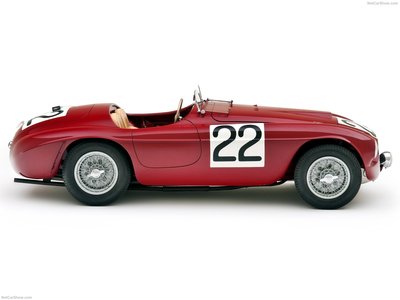 Ferrari 166MM 1949 Poster with Hanger