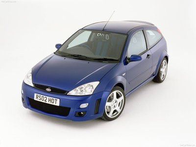 Ford Focus RS 2002 canvas poster