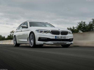 Alpina BMW D5 S Touring 2018 Poster with Hanger