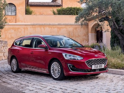 Ford Focus Wagon Vignale 2019 canvas poster