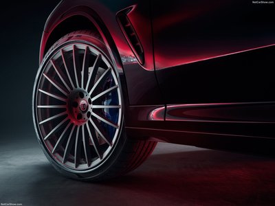Alpina BMW XD4 2018 metal framed poster