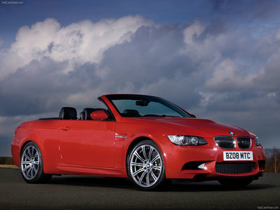 BMW M3 Convertible [UK] 2009 Poster with Hanger