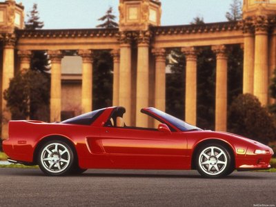 Acura NSX-T 1995 Poster with Hanger