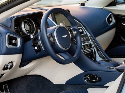 Aston Martin DB11 Frosted Glass Blue 2017 calendar