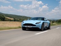 Aston Martin DB11 Frosted Glass Blue 2017 Longsleeve T-shirt #1401833