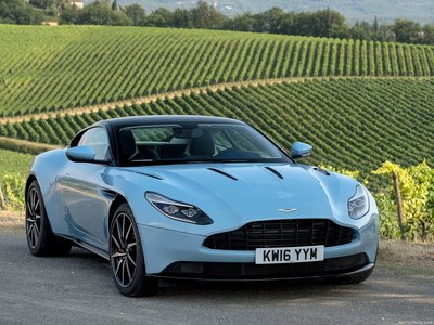 Aston Martin DB11 Frosted Glass Blue 2017 Poster 1401868