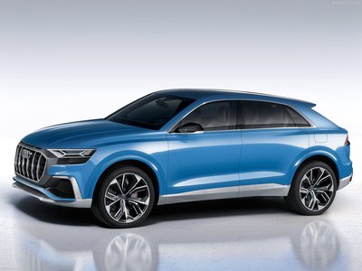 Audi Q8 Concept 2017 Poster with Hanger
