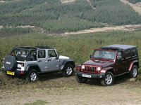 Jeep Wrangler Unlimited [UK] 2008 Mouse Pad 1403722