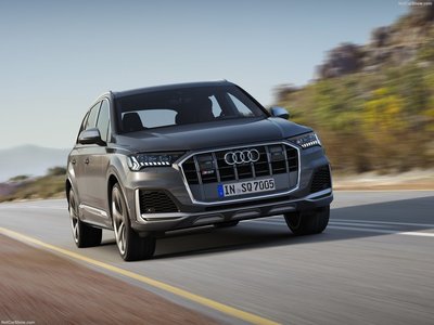 Audi SQ7 TDI 2020 Poster with Hanger