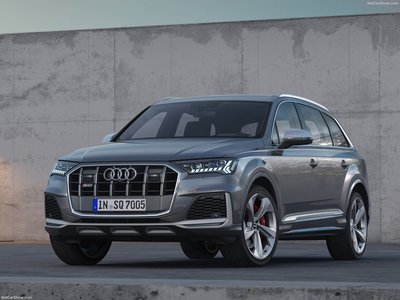 Audi SQ7 TDI 2020 Poster with Hanger