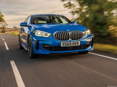 BMW 1-Series [UK] 2020 wooden framed poster