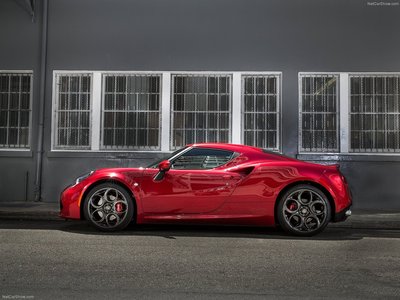 Alfa Romeo 4C Coupe [US] 2015 Poster with Hanger