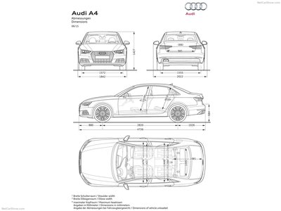 Audi A4 2016 tote bag #1405433