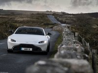 Aston Martin Vantage Morning Frost White 2019 Poster 1405844