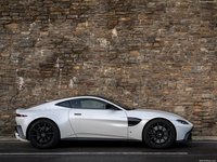 Aston Martin Vantage Morning Frost White 2019 Longsleeve T-shirt #1405865