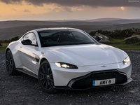 Aston Martin Vantage Morning Frost White 2019 Poster 1405871