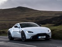 Aston Martin Vantage Morning Frost White 2019 Poster 1405874