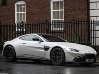 Aston Martin Vantage Morning Frost White 2019 Longsleeve T-shirt #1405885