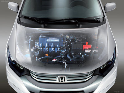 Honda Insight [EU] 2010 metal framed poster