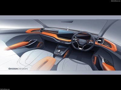 Skoda Vision IN Concept 2020 Mouse Pad 1408200