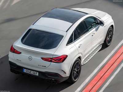 Mercedes-Benz GLE63 S AMG Coupe 2021 canvas poster