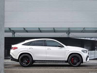 Mercedes-Benz GLE63 S AMG Coupe 2021 Poster with Hanger
