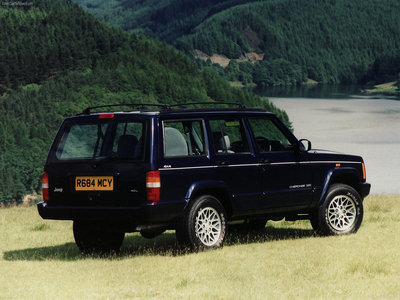 Jeep Cherokee [UK] 1997 canvas poster