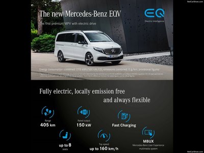 Mercedes-Benz EQV 2020 stickers 1410402