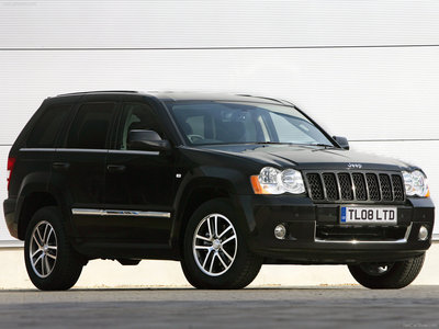 Jeep Grand Cherokee S-Limited [UK] 2008 canvas poster