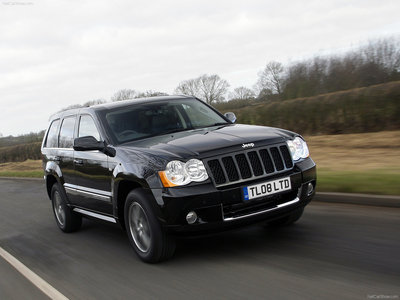 Jeep Grand Cherokee S-Limited [UK] 2008 canvas poster