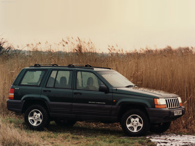 Jeep Grand Cherokee [UK] 1996 Poster with Hanger
